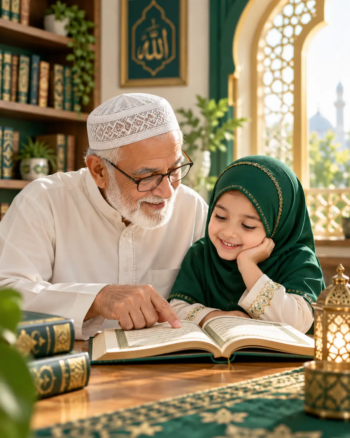 Koranlesen für Anfänger online bei Anas Bin Malik Academy