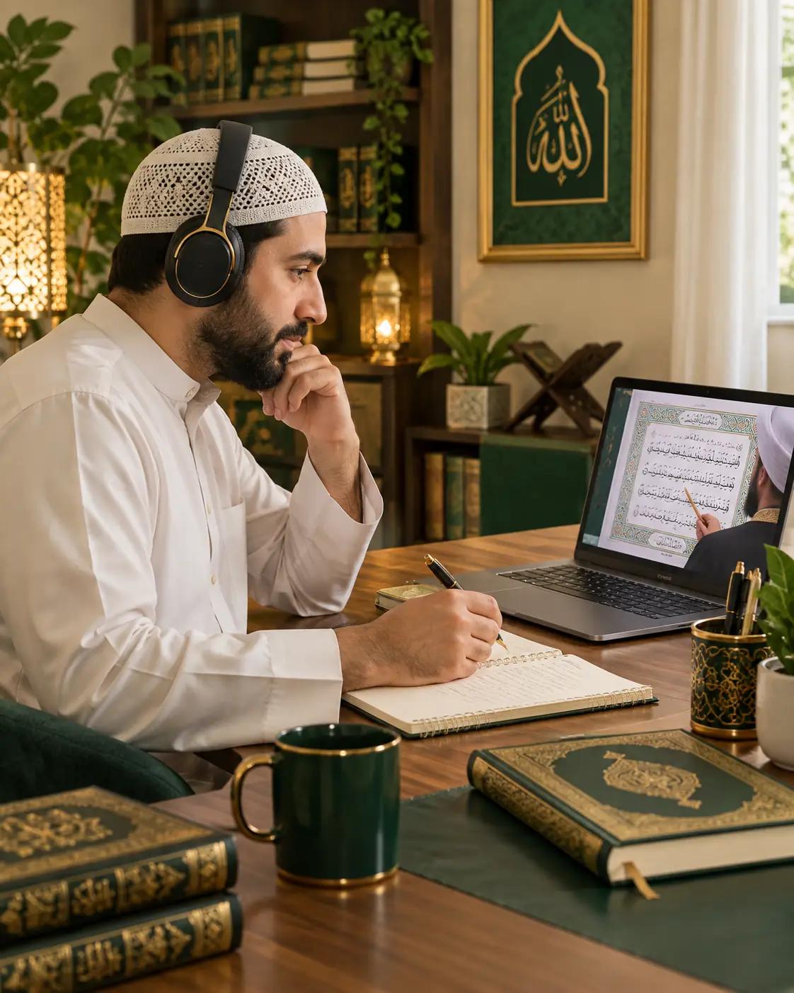 Koranrezitation online bei Anas Bin Malik Academy