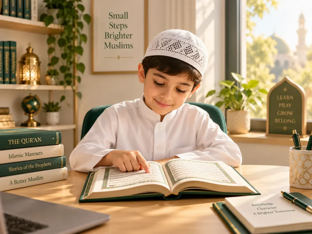 Wie werden islamische Umgangsformen bei Kindern zu echten Alltagsgewohnheiten?